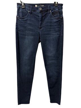 Kut From The Kloth Womens Dark Wash Denim Jeans Size 6 Cotton Blend Jeans